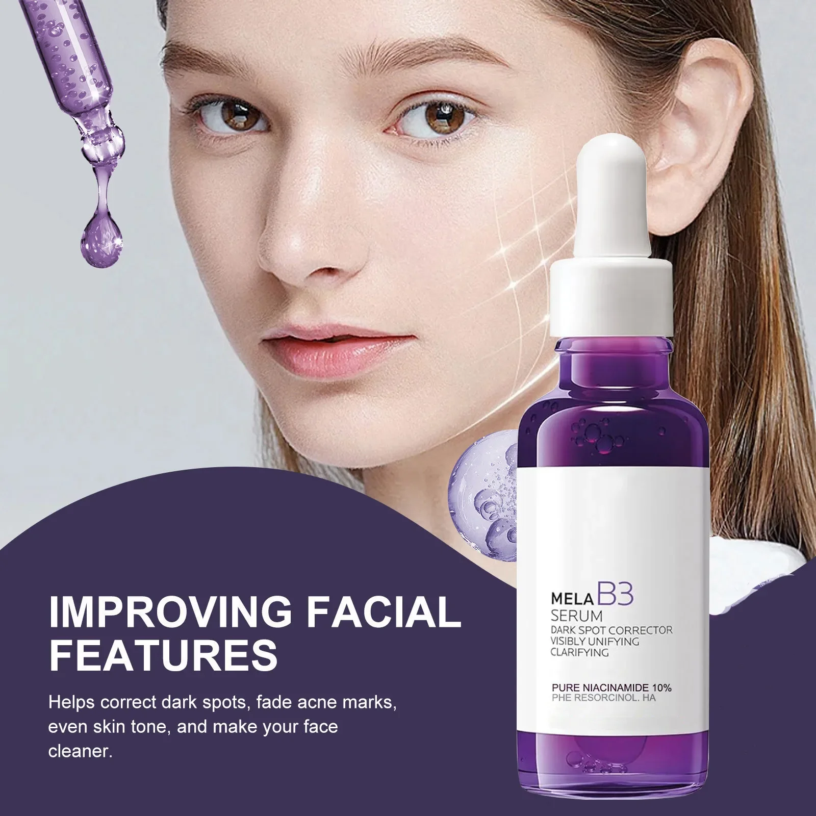 Skincare La Roche Posay - B3 Purple Serum Skin Brightening Dark