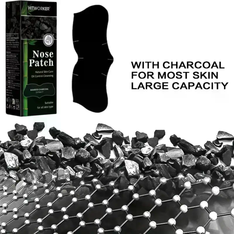 Charcoal Pore Strip - 20/30/50 Pcs Deep Cleansing Blackhead Nose