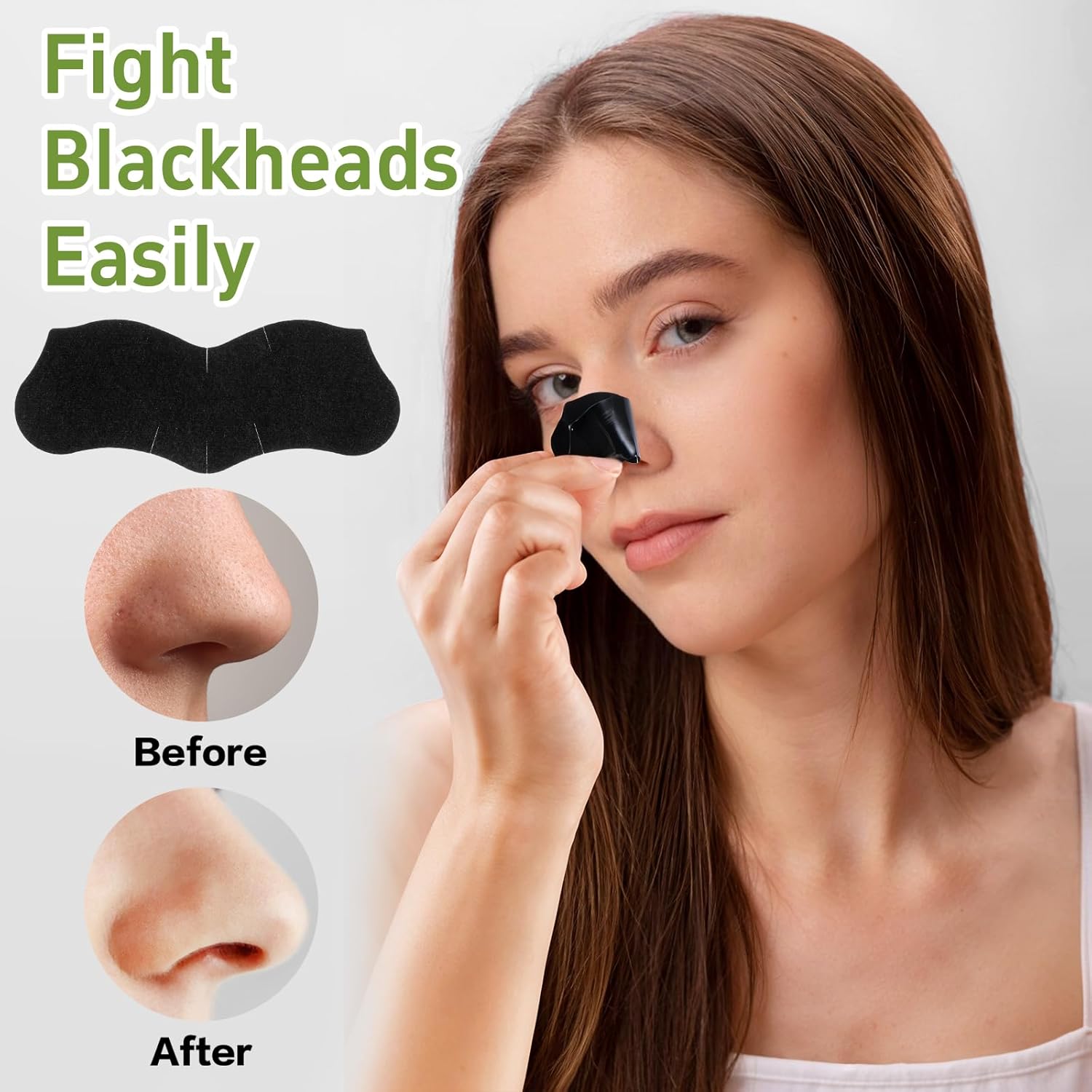 15 Pcs Bamboo Charcoal Blackhe - Charcoal Pore Strip 评论和价格