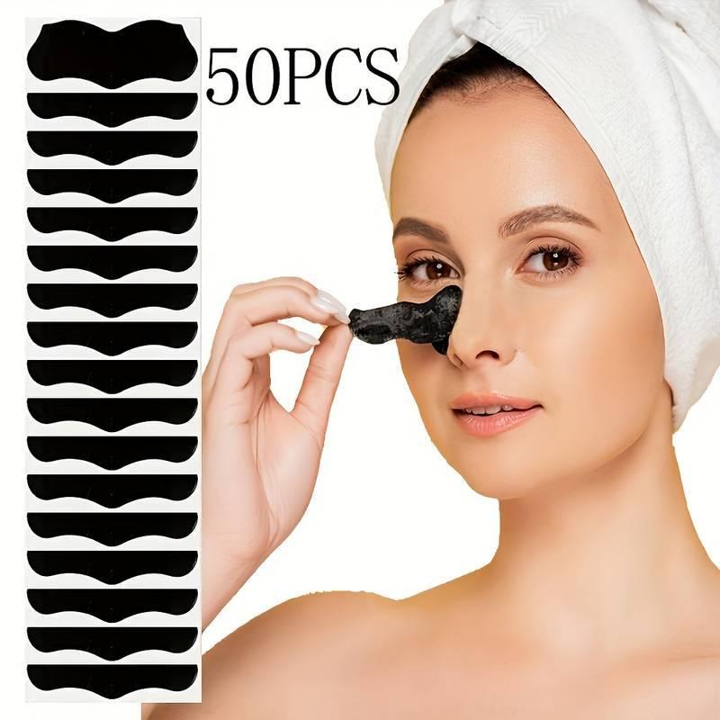 50Pcs Nose Blackhead Remover M - Charcoal Pore Strip 评论和价格