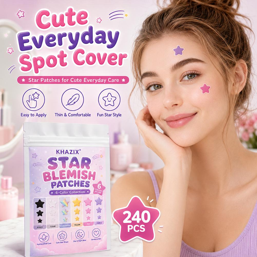 Seven-Color Star Pimple Patche - Skincare Acne 评论和价格