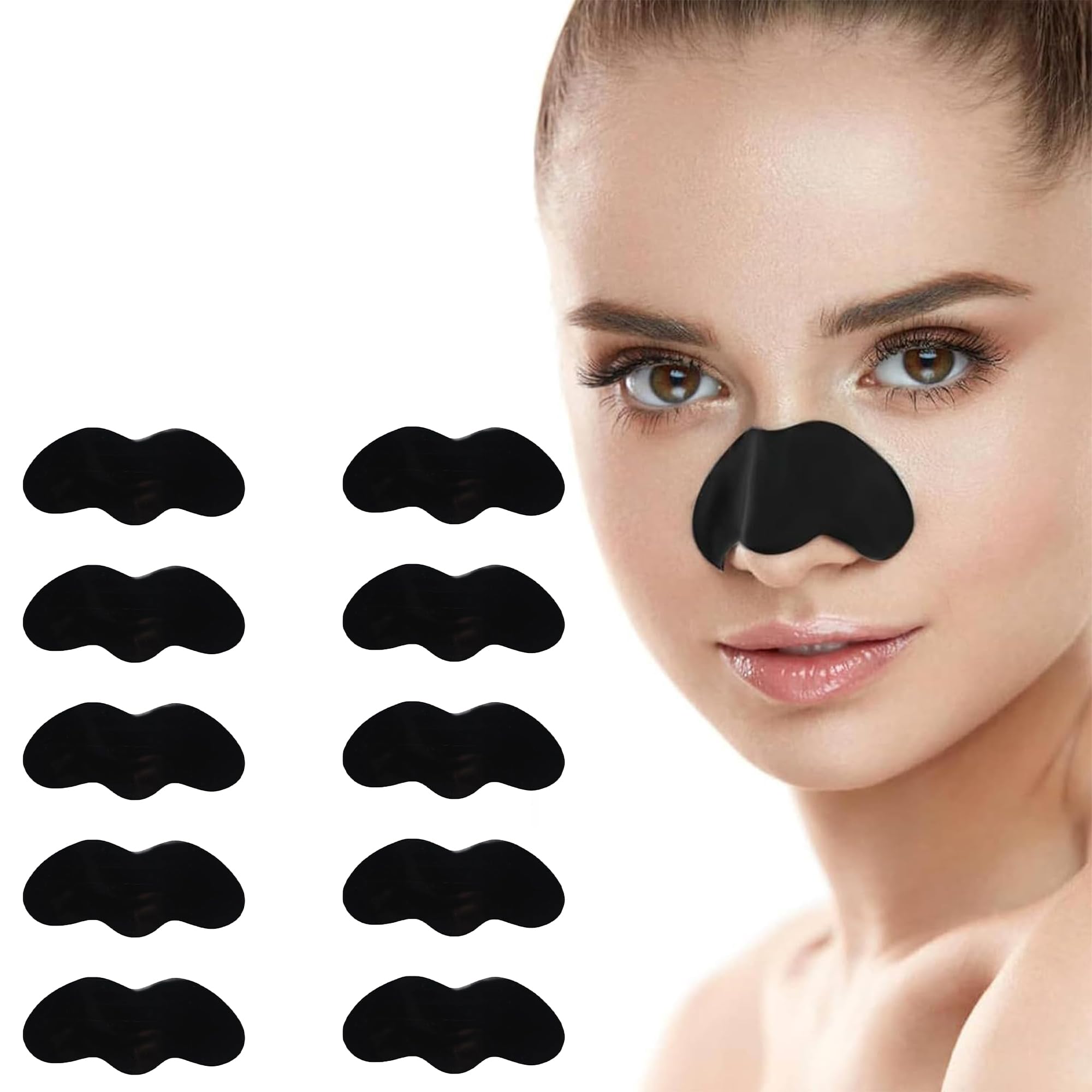 10/20/50/100PCS Blackhead Remo - Charcoal Pore Strip 评论和价格