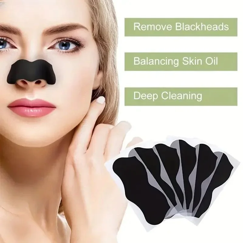 10/20/50Pcs Charcoal Blackhead - Charcoal Pore Strip 评论和价格